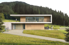 Sport Center Plans in Wengen/La Valle – 1st Prize